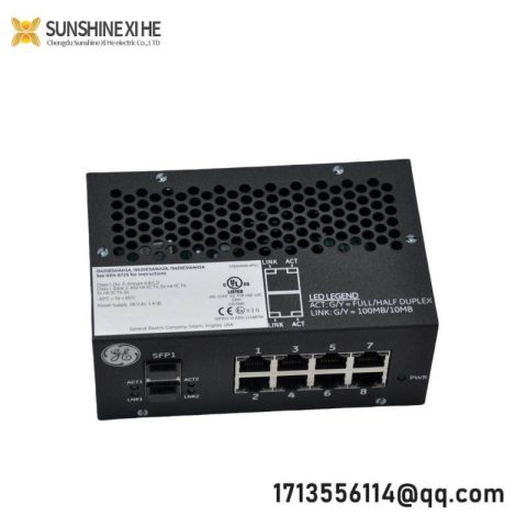 General Electric IS420ESWAH3A - Mark VIe Series IONet Switch, Efficient Industrial Control Solution