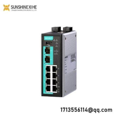 MOXA EDR-810-2GSFP Secure Router - Industrial-grade Network Security Solution