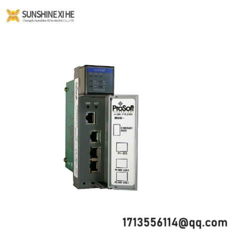 Prosoft MVI46-104S Ethernet Server Interface: Industrial Grade Network Integration Solution
