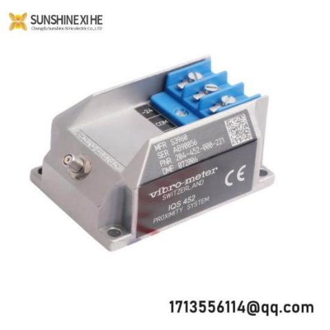 VIBRO METER IQS452 204-452-000-221: Precision Signal Amplifier for Industrial Control