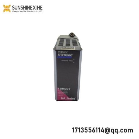 FOXBORO FBM2037 - P0914XS I/A CHANNEL, ISOLATED, REDUNDANT, READY FOR 8 OUTPUT MODULE