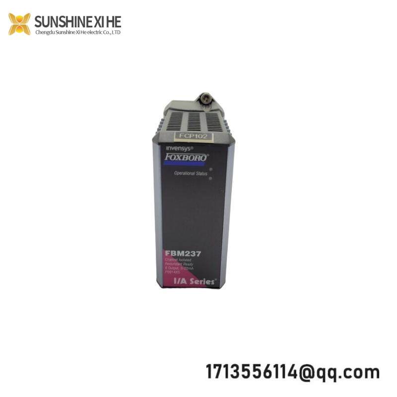 FOXBORO FBM2037 - P0914XS I/A CHANNEL, ISOLATED, REDUNDANT, READY FOR 8 OUTPUT MODULE