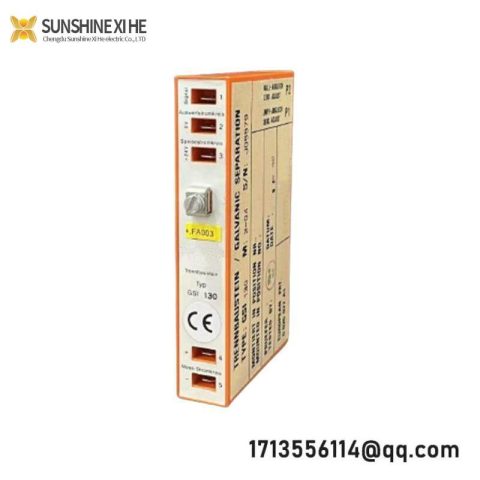 GSI 130 | 244-130-000-204 | Galvanic Separation Units, Precision Engineered for Industrial Control Systems