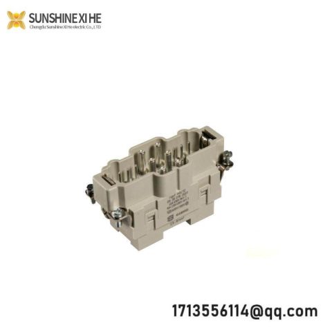 HARTING 09380182601: Rectangular Han Insert, Plug 18Way Screw, Industrial Connectors