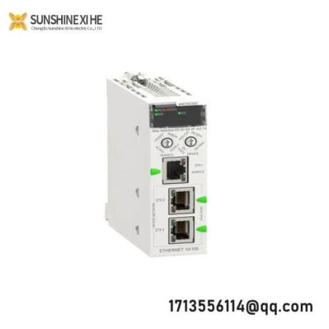 Schneider BMENOS0300 - Industrial-grade Ethernet Switch Module for Enhanced Automation Solutions