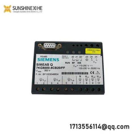 SIEMENS 7KG8000-8AB20/FF Ff Profibus Module - Industrial Communication Solution
