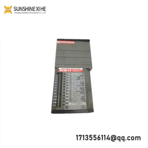 EMERSON PCM-11 Motion Control Module, Precision Design for Industrial Automation