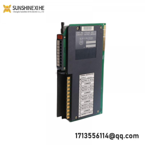 AB 1771-OY Relay Contact Output Module, Reliable Industrial Automation Control Component