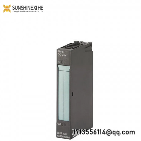 SIEMENS 6ES7138-4CA50-0AB0 PM-E Power Modules - Industrial Control Solutions
