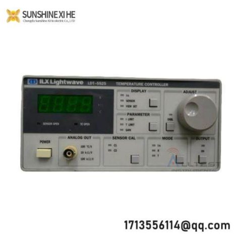 ILX LIGHTWAVE LDT5525 Industrial Fiber Optic Transceiver, Precision Communication Module
