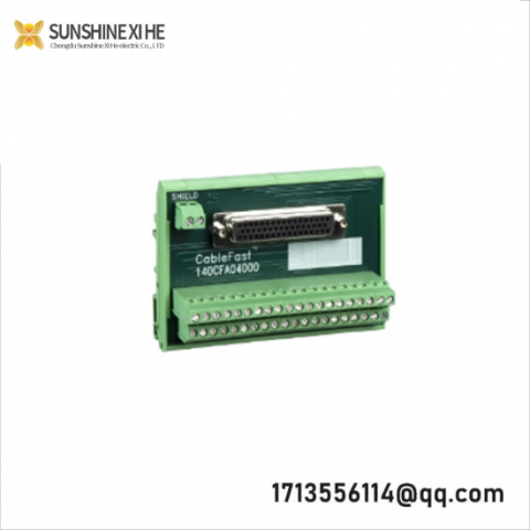 Schneider 140CFA04000 Terminal Block - Reliable Industrial Connectivity Solution
