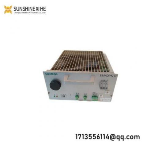 Siemens 6DD1683-0CC0 Power Supply; Manufacturer: Siemens