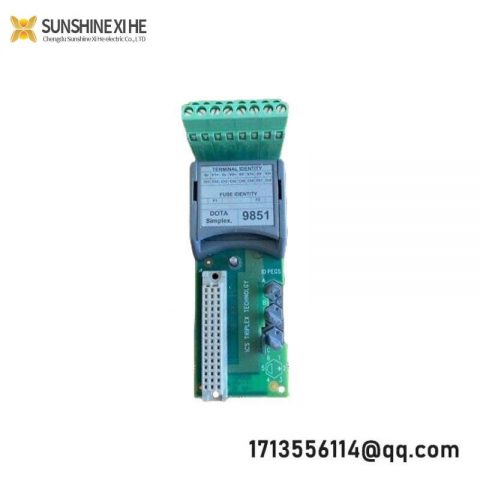 ICS TRIPLEX T9851 Analogue Output Module, High Precision Industrial Control